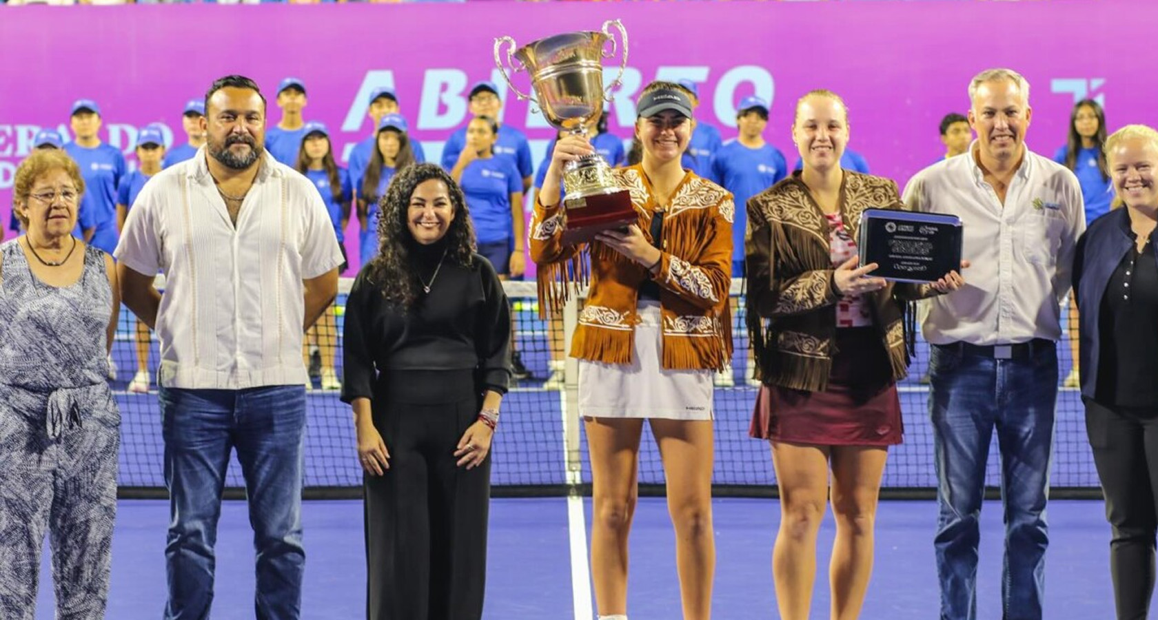 Marina Stakusic se corona campeona del Abierto de Tampico 2024